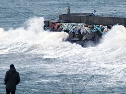 El puerto de Llanes el pasado 25 de diciembre.