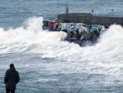 El puerto de Llanes  el pasado 25 de diciembre. 