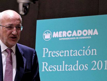 El presidente de Mercadona, Juan Roig. 