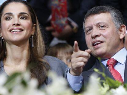 Los Reyes de Jordania.