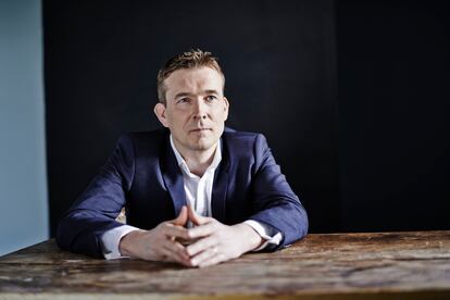 El escritor David Mitchell.