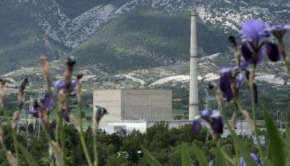 Central nuclear de Garo&ntilde;a (Burgos).