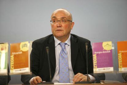 Patxi Baztarrika, viceconsejero vasco de Política Lingüística.