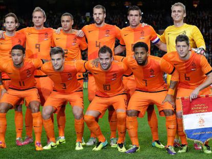 El equipo holandés.