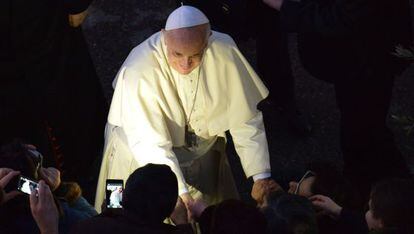 El Papa visita una parroquia romana este lunes.