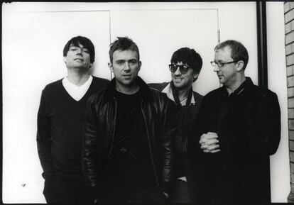 Els components de Blur, el 2013.