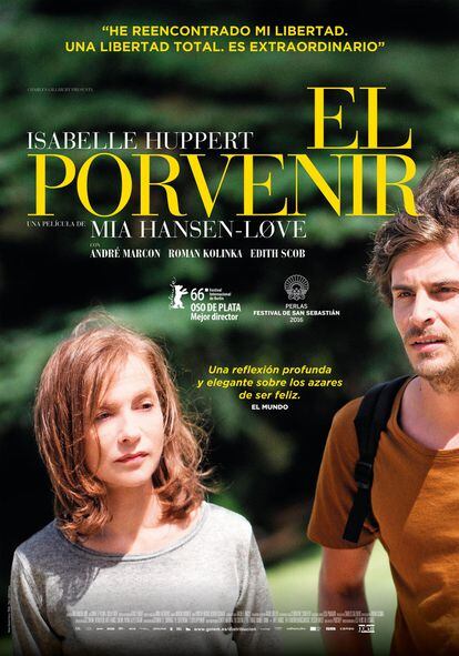 Cartel de la película 'El porvenir', 2016, de Mia Hansen-Love