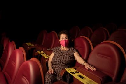 Beatriz Vossio acude de martes a domingo a la Filmoteca.