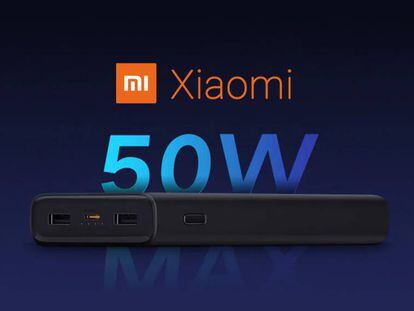 Xiaomi lanza una batería externa con carga ultra rápida por menos de 40€