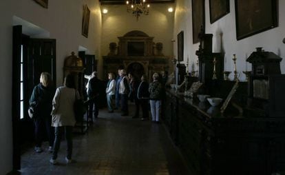 Interior del palacio de Medina Sidonia.