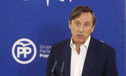 Rafael Hernando, portavoz del PP, en una imagen de archivo.