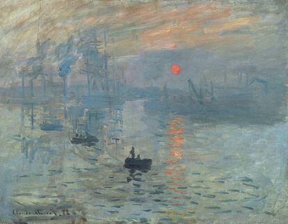 El padre del impresionismo, Claude Monet, ten&iacute;a una pincelada que segu&iacute;a un patr&oacute;n fractal. La imagen corresponde al cuadro de 1872 &#039;Impresi&oacute;n, sol naciente&#039;.