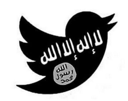 El símbolo que algunos yihadistas usan en Twitter.