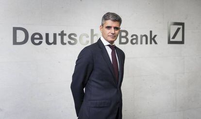 Javier Espurz, responsable de Corporate Bank de Deutsche Bank en España