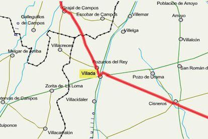 Un tren Intercity que cubría el trayecto A Coruña/Vigo-Bilbao/Hendaya ha descarrilado a la altura de Villada, a unos 30 km de Palencia.