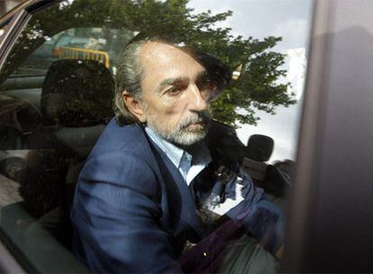 Francisco Correa, a su llegada el jueves al Tribunal Superior de Justicia de Madrid.