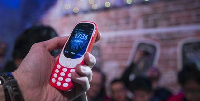 Vista del nuevo modelo Nokia 3310