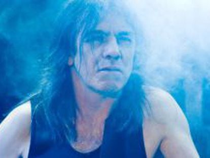 El guitarrista y cofundador de AC/DC Malcolm Young.