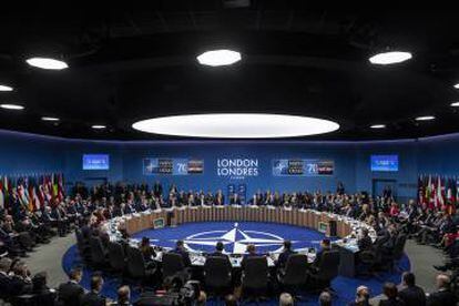 Asamblea de la OTAN el pasado diciembre en Watford (Reino Unido).