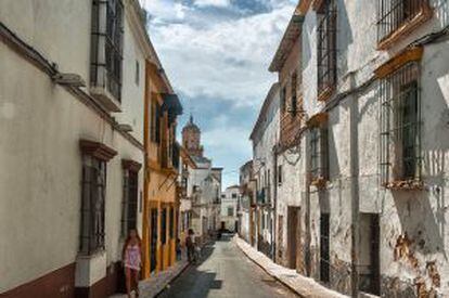 Calle del Barrio Alto, en Sanlúcar de Barrameda (Cádiz).