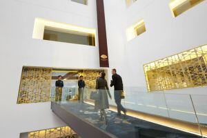 Detalle del interior del hotel Mandarin Oriental de Barcelona, del mismo grupo que ha comprado el Ritz de Madrid
