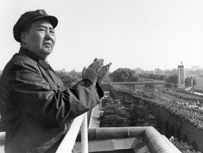 Mao Zedong, el Gran Timonel chino.