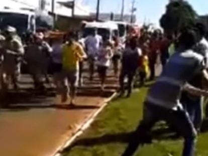 Detenido un hombre en Brasil por intentar apagar la antorcha olímpica