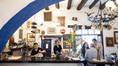 La barra del Ventorrillo Patascortas, en la localidad de Casabermeja (Málaga).