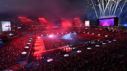 El espectáculo de The Weeknd en el medio tiempo de la Super Bowl, este domingo.