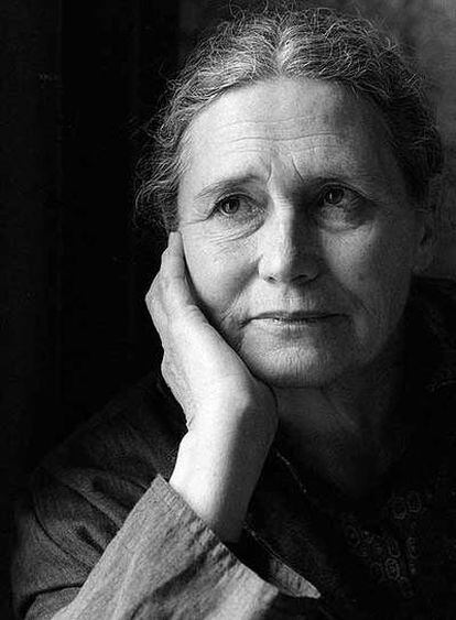 Doris Lessing, en una imagen de 1983.