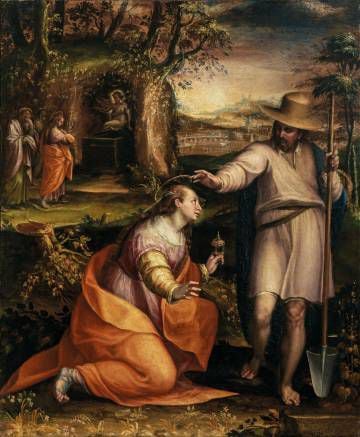 'Noli me tangere', Lavinia Fontana,1581