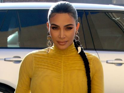 Kim Kardashian in Los Angeles, California.