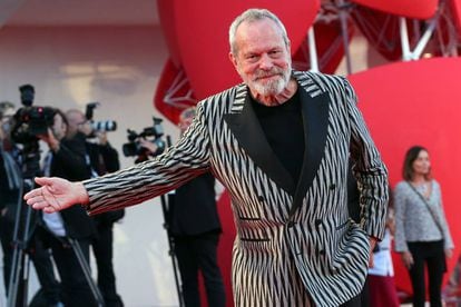 Terry Gilliam, durante el pasado Festival de Venecia.