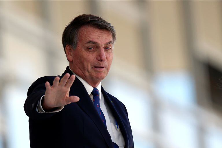 Jair Bolsonaro, el pasado lunes en Brasilia.