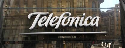 Sede de Telef&oacute;nica en la Gran V&iacute;a de Madrid