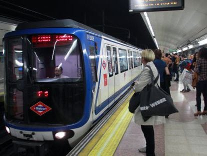 Parada del Metro de Madrid