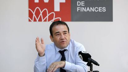 Manuel Illueca, director del IVF, este miércoles.