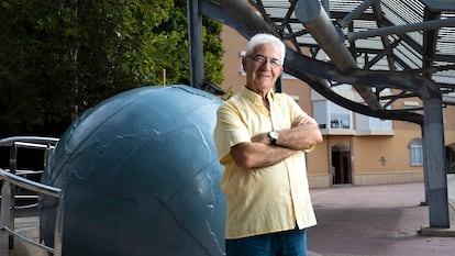 Juan Manuel Escudero, pedagogo y catedrático emérito de Didáctica y Organización Escolar, el viernes en Murcia.