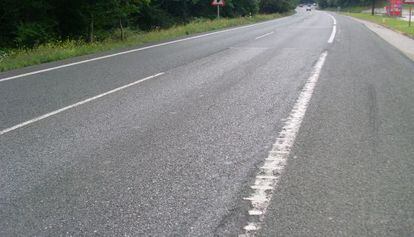 Una carretera analizada por la AEC el pasado verano.