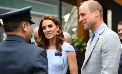 El príncipe Guillermo y Kate Middleton, en Londres el pasado julio.