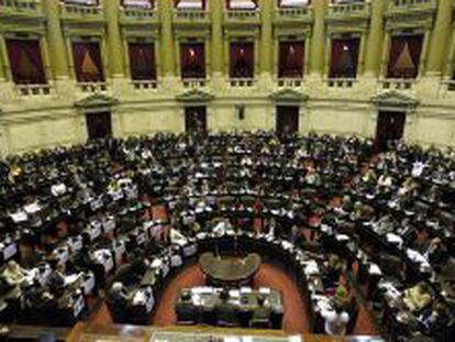 Imagen del Congreso de Buenos Aires.