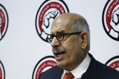Mohamed el Baradei, el 27 de junio en El Cairo.