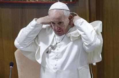 El papa Francisco, en el Vaticano.
