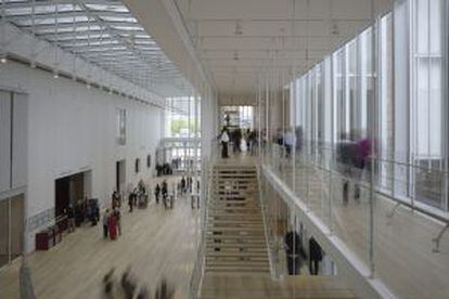 Interior del Art Institute of Chicago, proyectado por Renzo Piano.