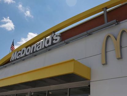Fachada de un restaurante McDonald's en Miami.