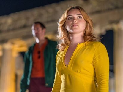 Florence Pugh como Charlie en 'La chica del tambor'.