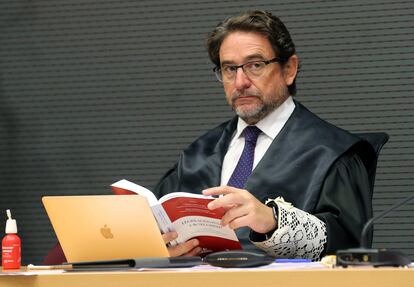 El ex magistrado Salvador Alba, en una imagen de archivo de 2016.