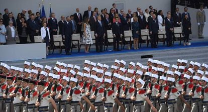 Trump ordena un gran desfile militar para emular a Macron | Internacional | EL PAÍS