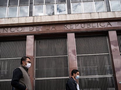 Sede del Banco de la República, en Bogotá (Colombia), el 28 de julio de 2022.