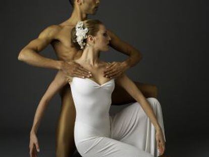 Bailarines de la Martha Graham Dance Company.